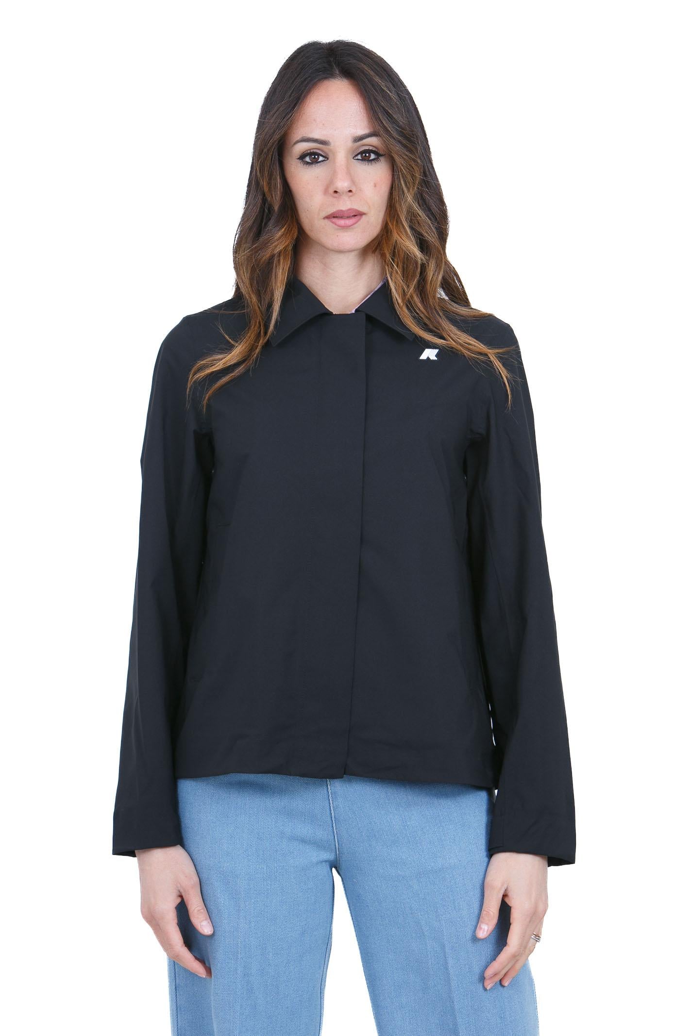 K-WAY Arabel stretch 2L <BR/> Giubbotti Black Pure ARABEL-K61338W USY 