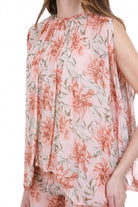 SEMICOUTURE Rocio blusa stampa fiore Bluse St fiore ROCIO-Y6SS04 FLW58 