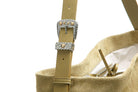 PINKO Borsa a tracolla grande Bucket Big in suede Borse Verdecanguro/mix 106834-A0F6-BUCKETBIG L22A 
