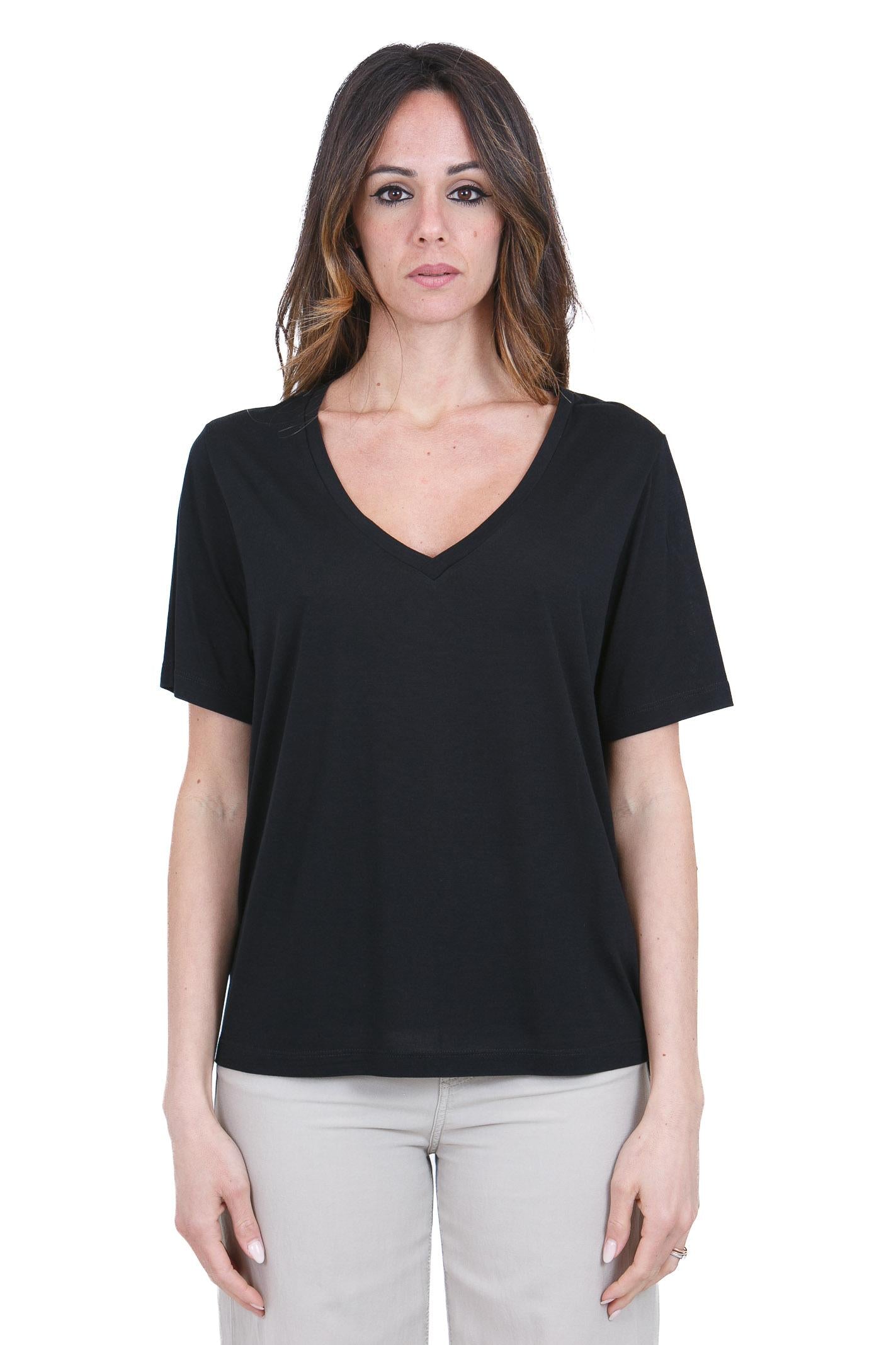 DONDUP  T- Shirt Nero DS069JF0349DXXX 999 