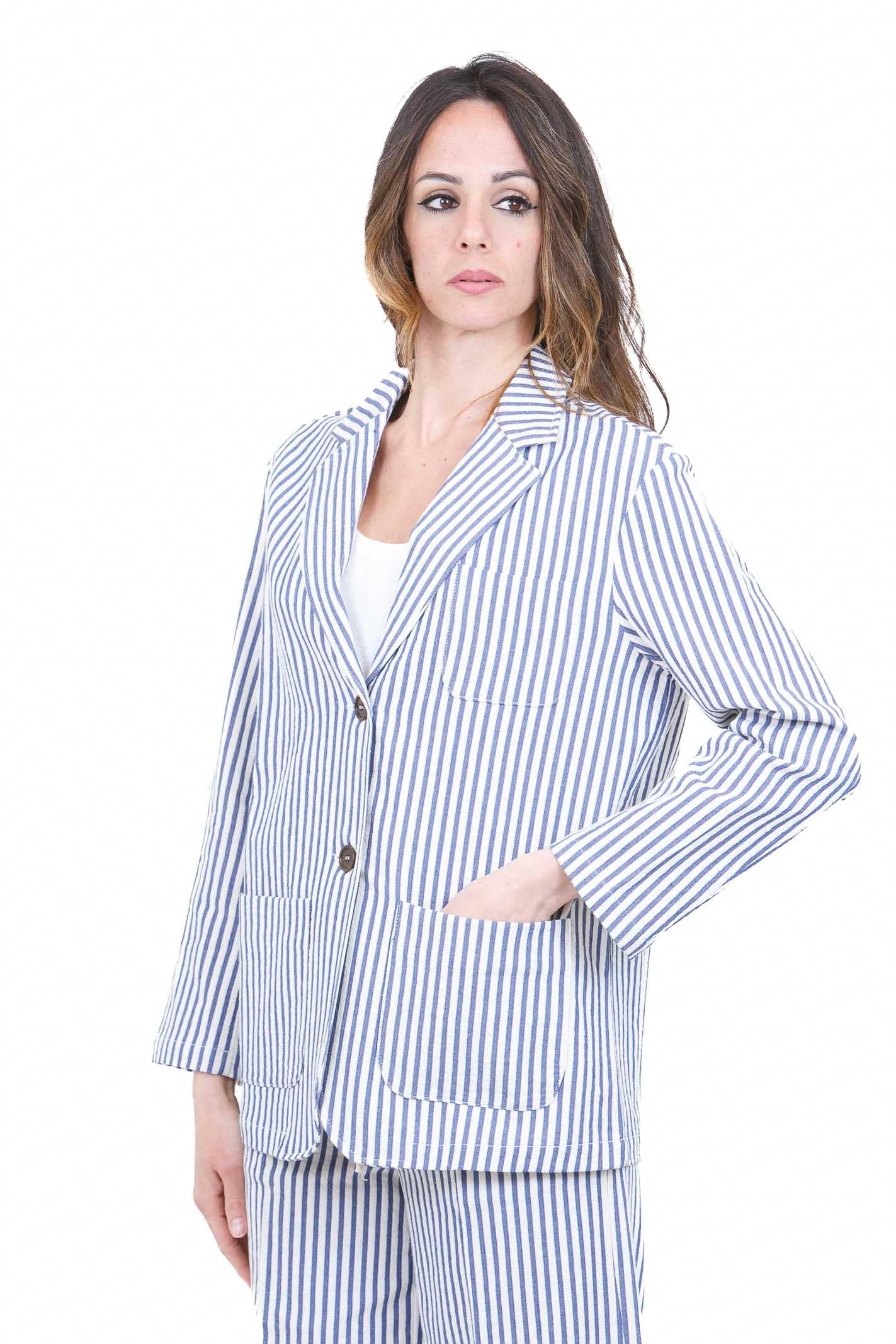 MADAME VENICE  Blazer Royal GUENDA-R ROYAL 