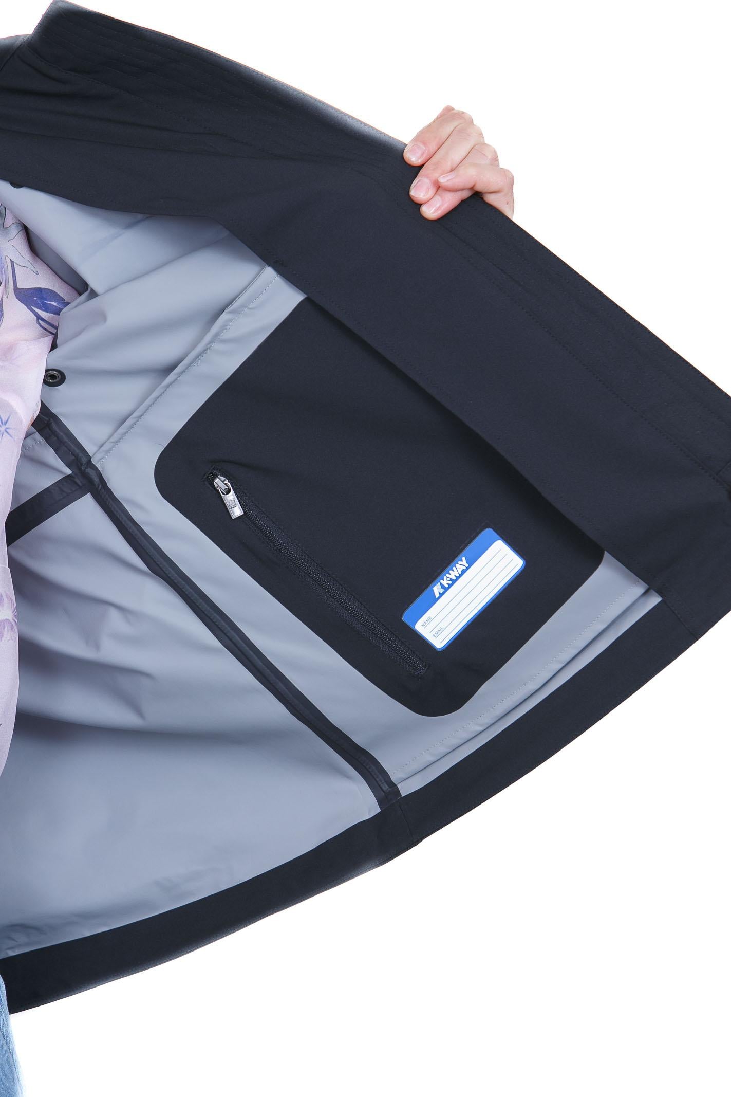 K-WAY Arabel stretch 2L <BR/> Giubbotti Black Pure ARABEL-K61338W USY 