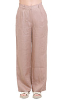 NOT SHY  Pantaloni Moka PAULA-NF9X015LIC000 MOKA 