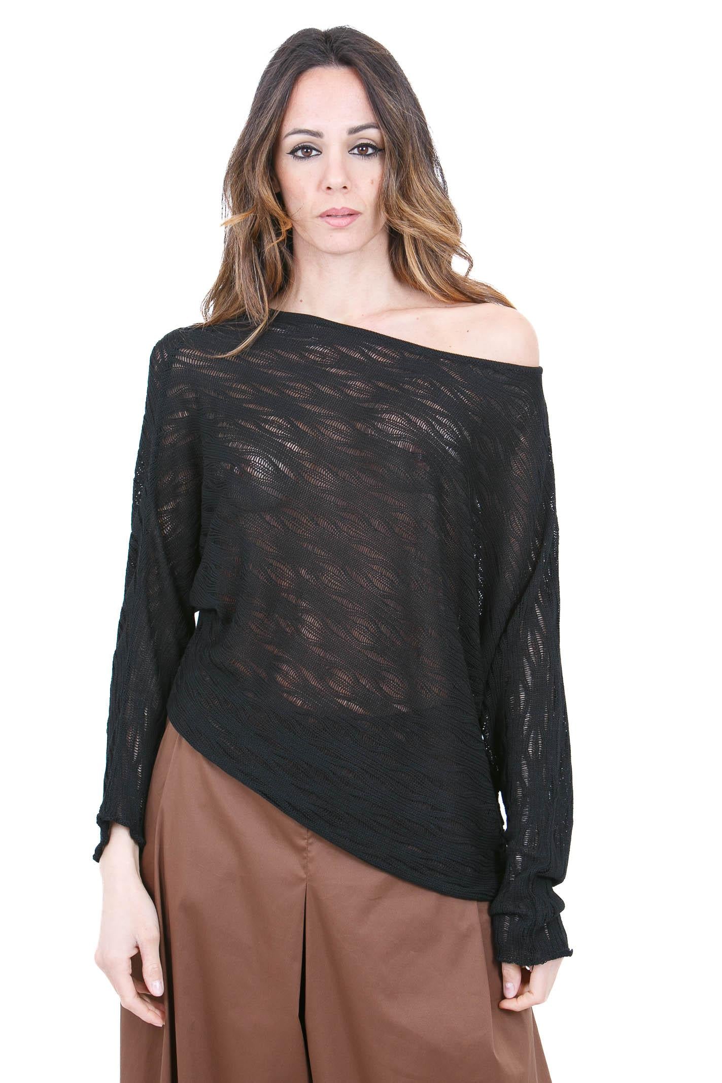 MANILA GRACE  Maglie Nero M547VU MA001 