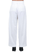 MEIMEIJ  Pantaloni White/black M6PT02 G1810 
