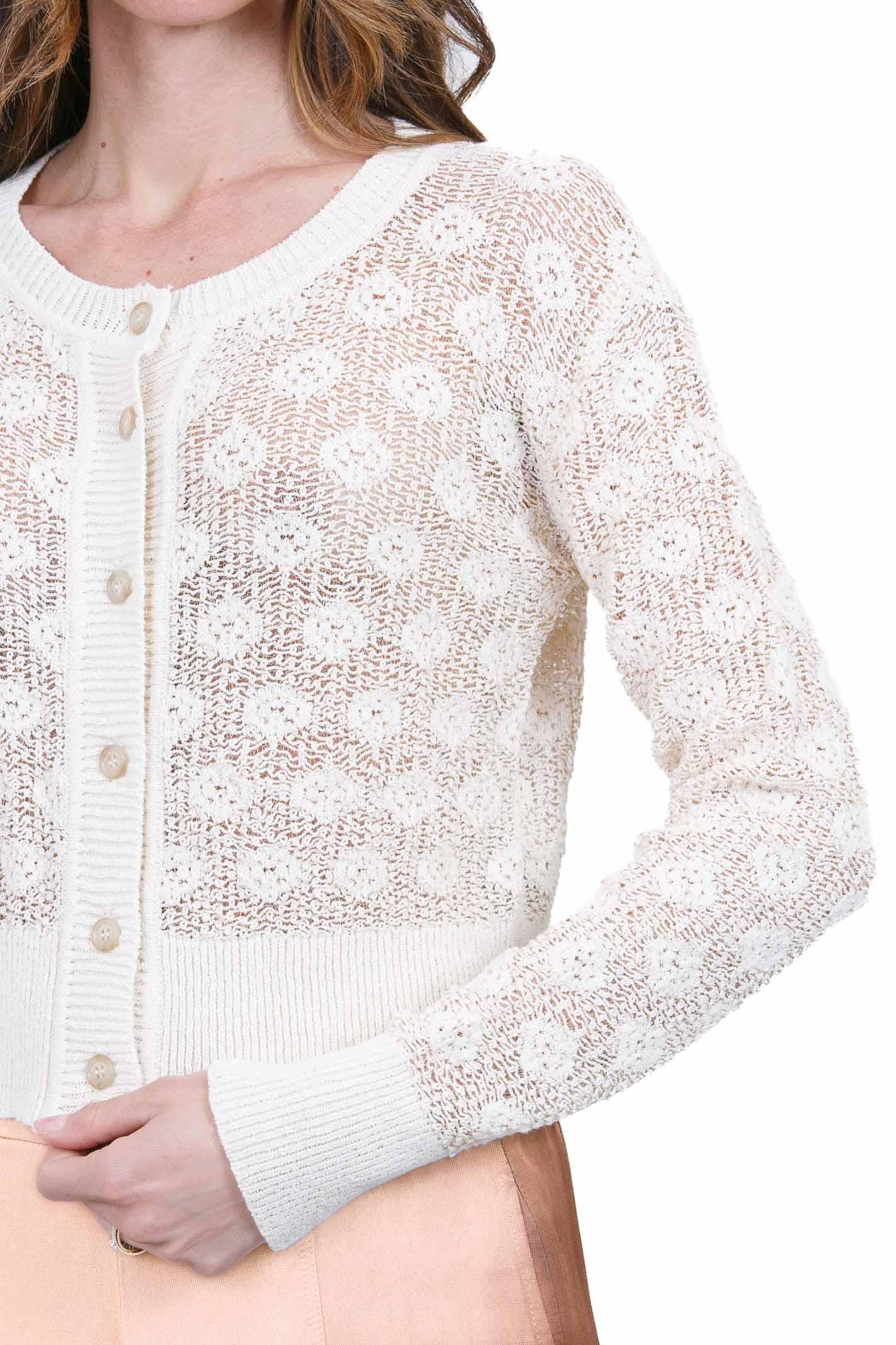 MANILA GRACE  Maglie Avorio M506CT MA148 