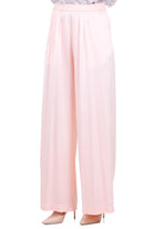 FORTE FORTE Pantalone in raso di seta con elastico Pantaloni Alba 14582MYPANTS 1501 