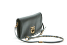PINKO Pochette a tracolla media Love Bag Click Soft Horizontal in pelle Borse Black/gold 106022-A0QO-CLICK SOFT Z99Q 