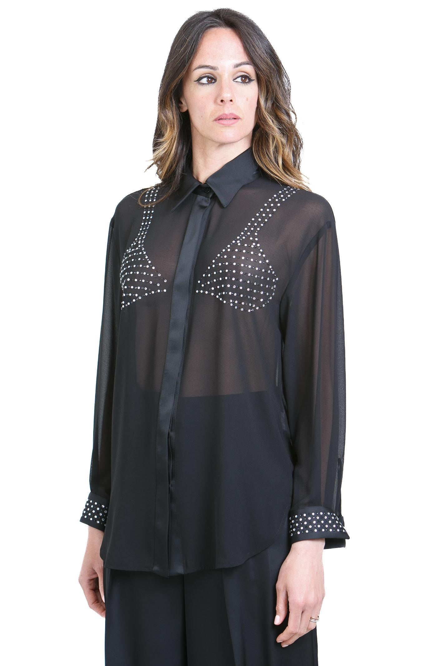 SIMONA CORSELLINI  Camicie Nero CECA10201 V0003 