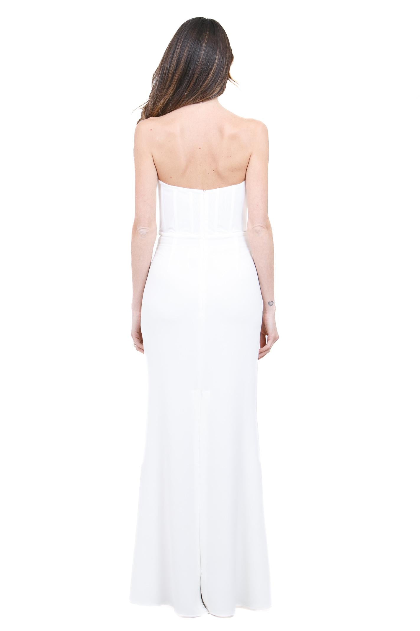 ACTUALEE  Abiti White AB4132-01AB WH 