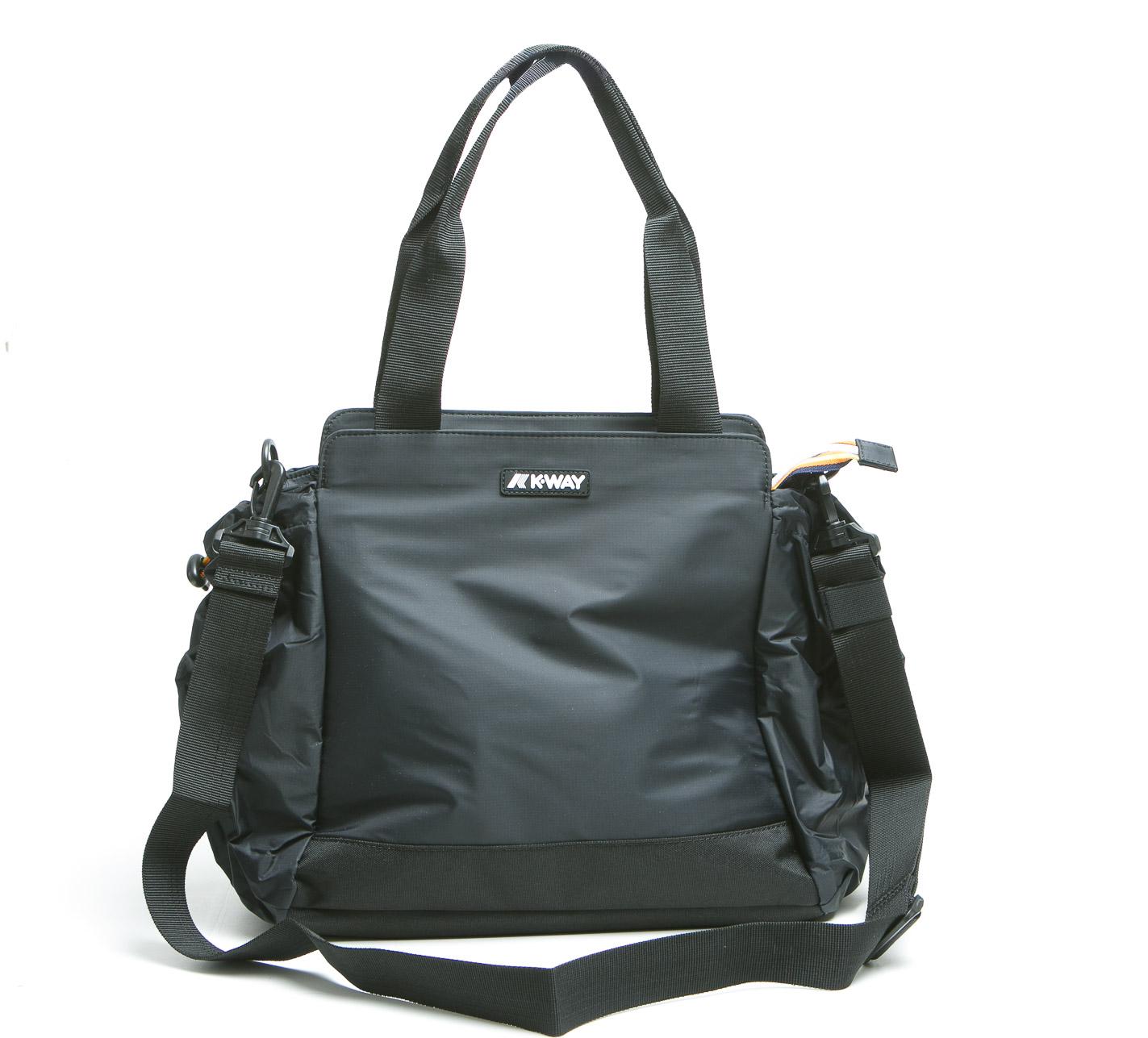 K-WAY Aisy shopping bag con manici Borse Black Pure AISY-K4138YW USY 