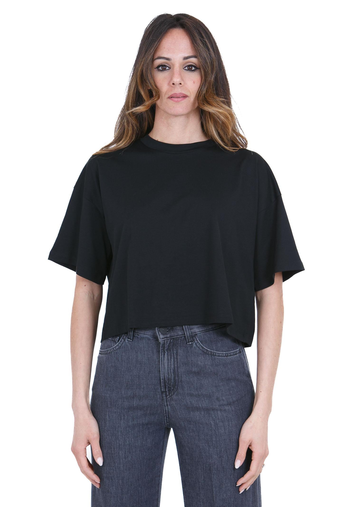 DONDUP  T- Shirt Nero DS077JF0350DXXX 999 