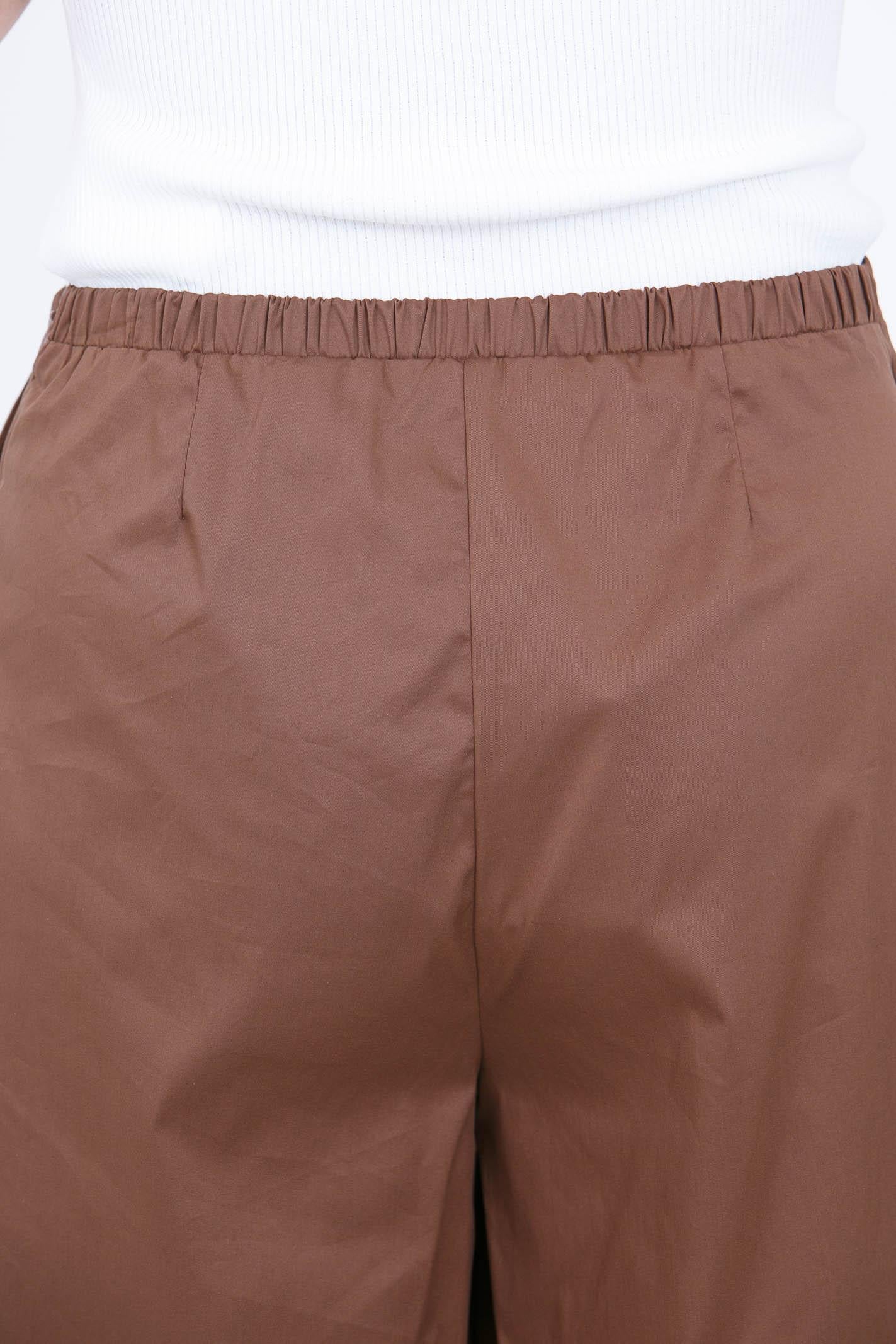 MANILA GRACE  Pantaloni Cacao P130CU MA143 