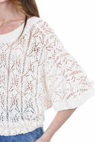 SEMICOUTURE Maglia Alejandra scollo tondo Maglie Lana ALEJANDRA-Y6SE09 A10-1 