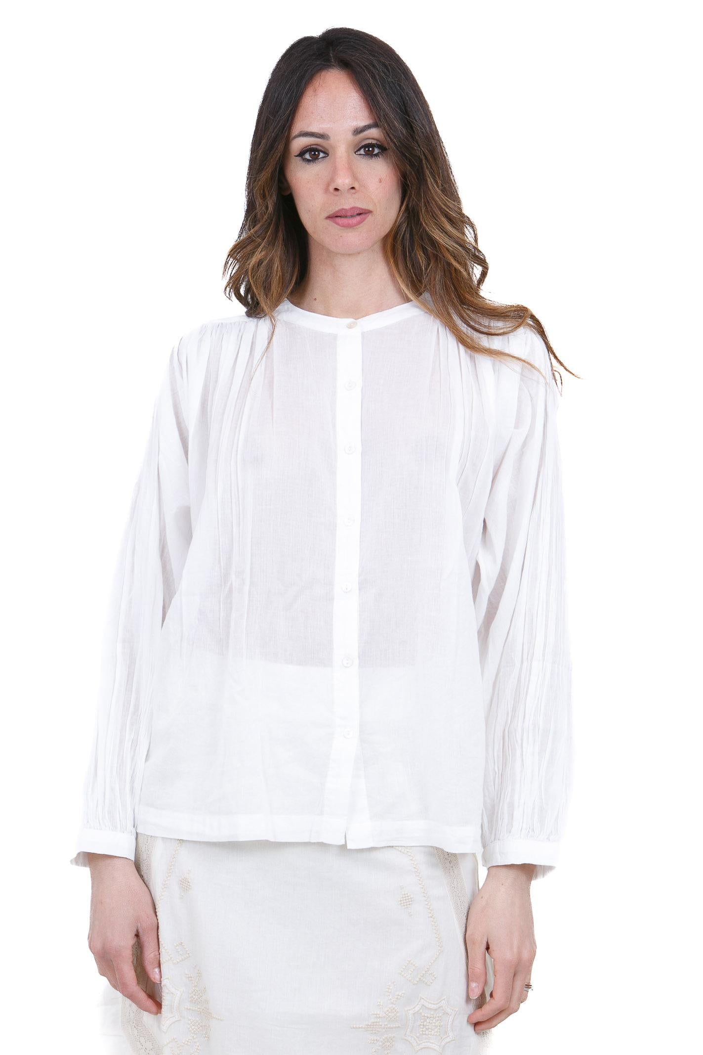 STELLA FOREST  Camicie Bianco GAIA-E26CH013 BLANC 