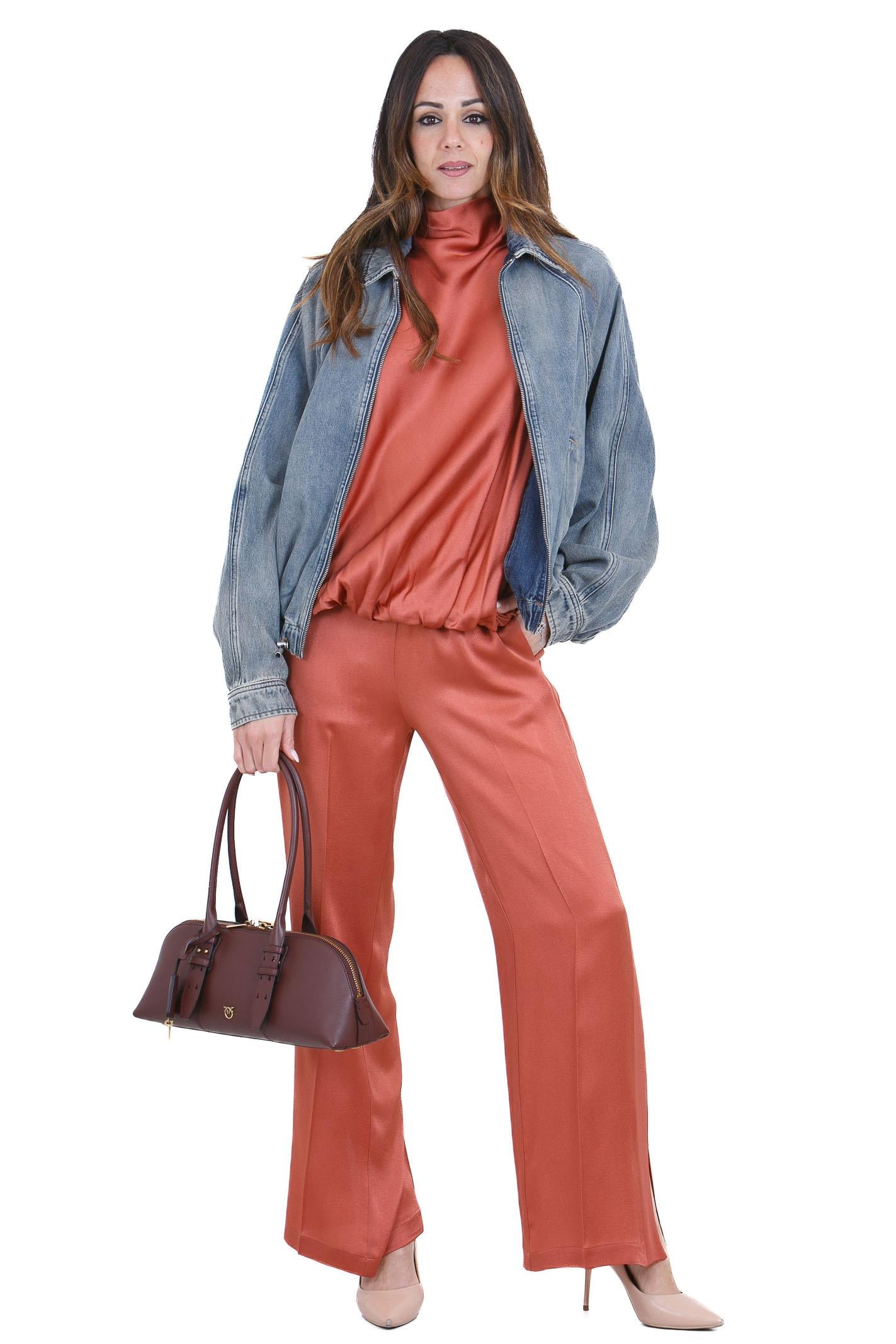 SEMICOUTURE Conchita giubbotto in denim Giubbotti Stone medio CONCHITA-Y6SY30 JNS02 