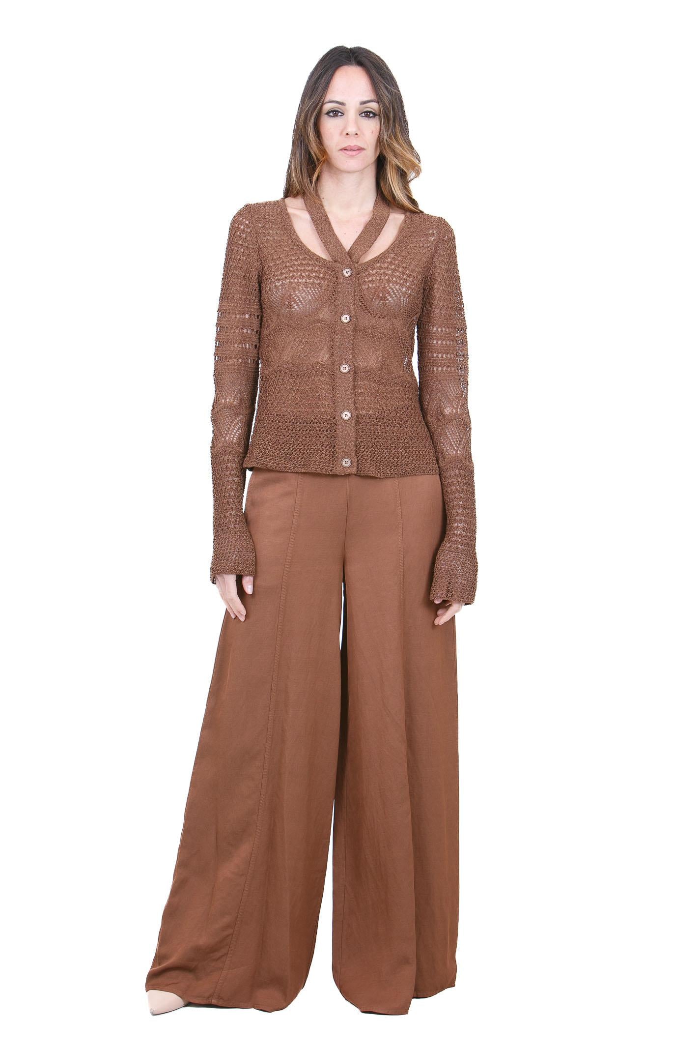 MANILA GRACE  Maglie Cacao M541PT MA143 