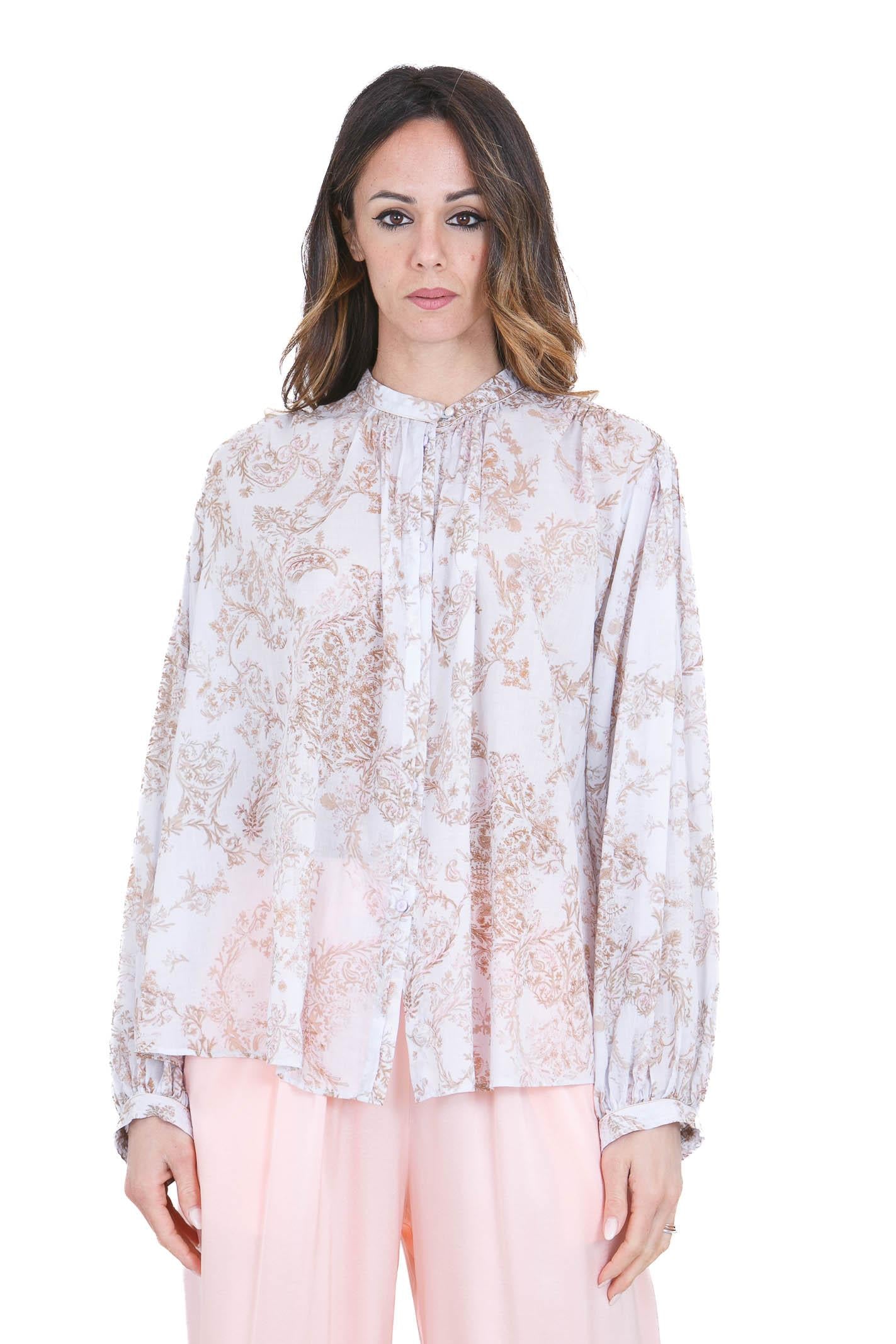 FORTE FORTE Camicia fantasia "nontiscordardime" Camicie Peonia 14626MYSHIRT 2076 