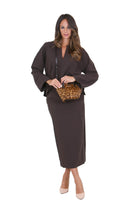 MADAME VENICE  Bluse Brown CLOTILDE CREPE TECNICO 