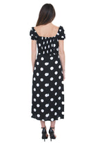 MAR DE MARGARITAS  Abiti Pois grande nero NIKITA-01534-PTTS0053 NE140 