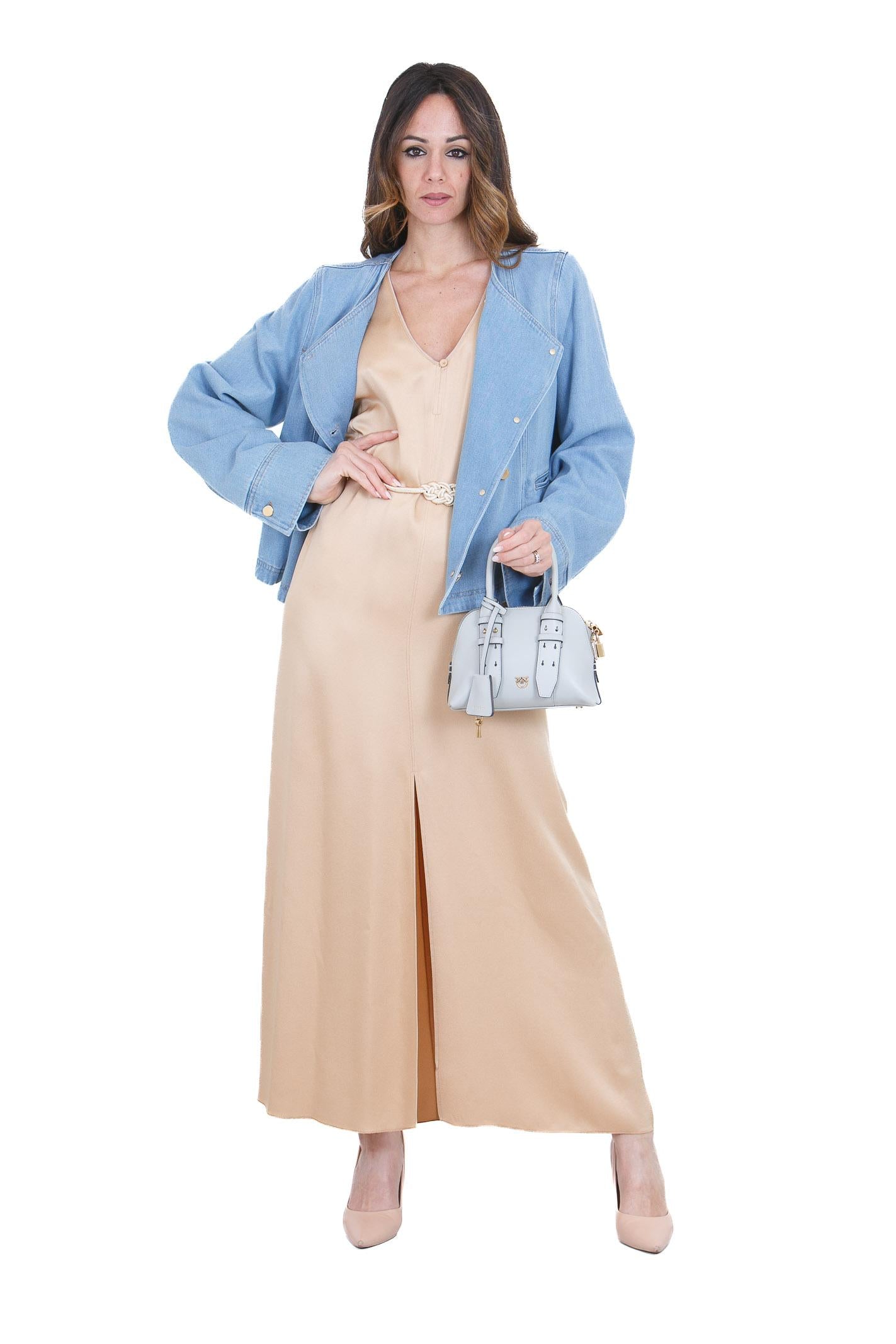 FORTE FORTE Giubbotto doppiopetto in denim Giacche Azure 14530BISMYJACKET 5004 