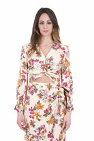 SIMONA CORSELLINI  Bluse Vaniglia CPBL01201 V0161 