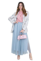 FORTE FORTE Blazer in misto lino hopsack "peonia my love" Blazer Glicine 14629MYJACKET 5009 