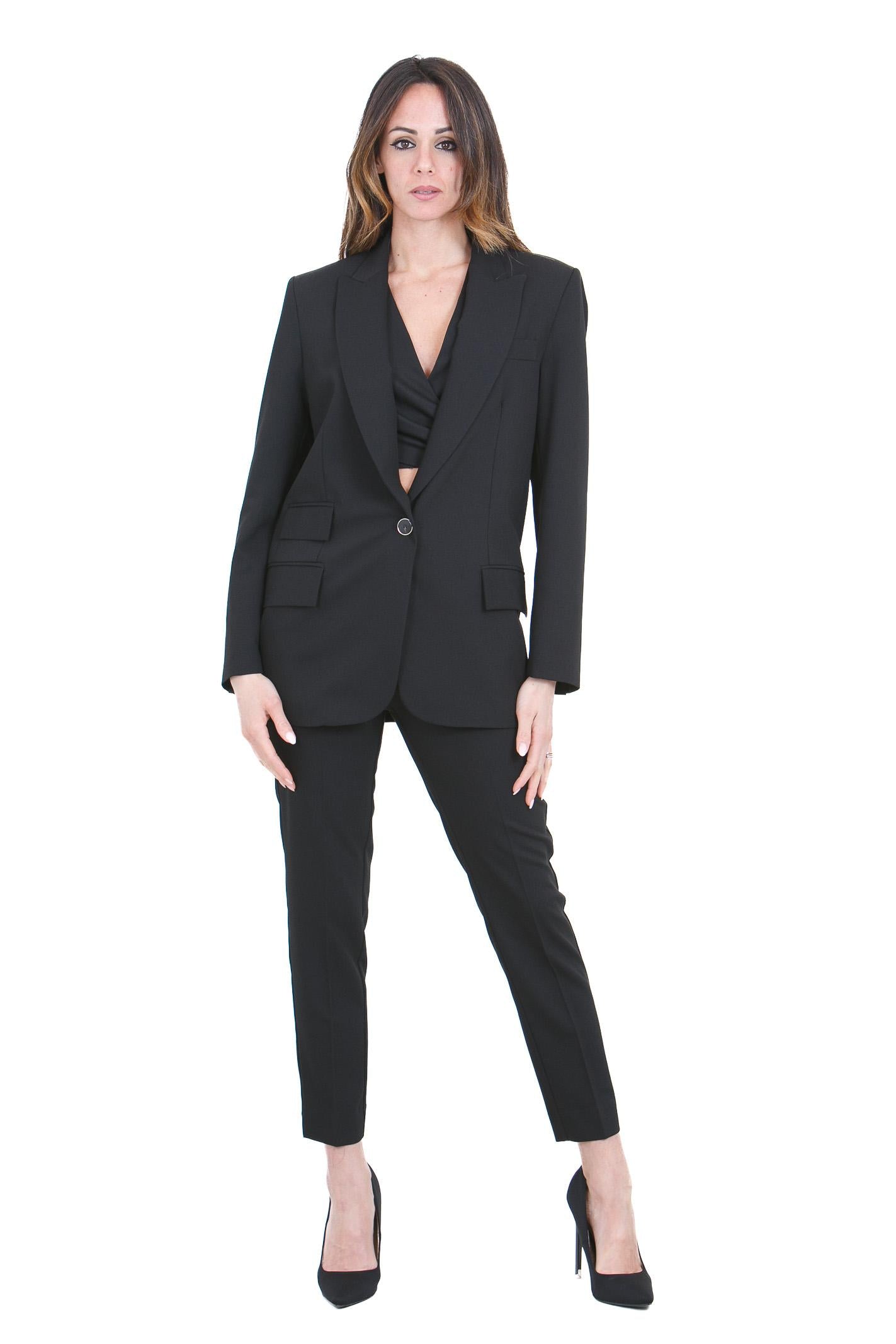 SIMONA CORSELLINI  Blazer Nero CPGI01001 V0003 