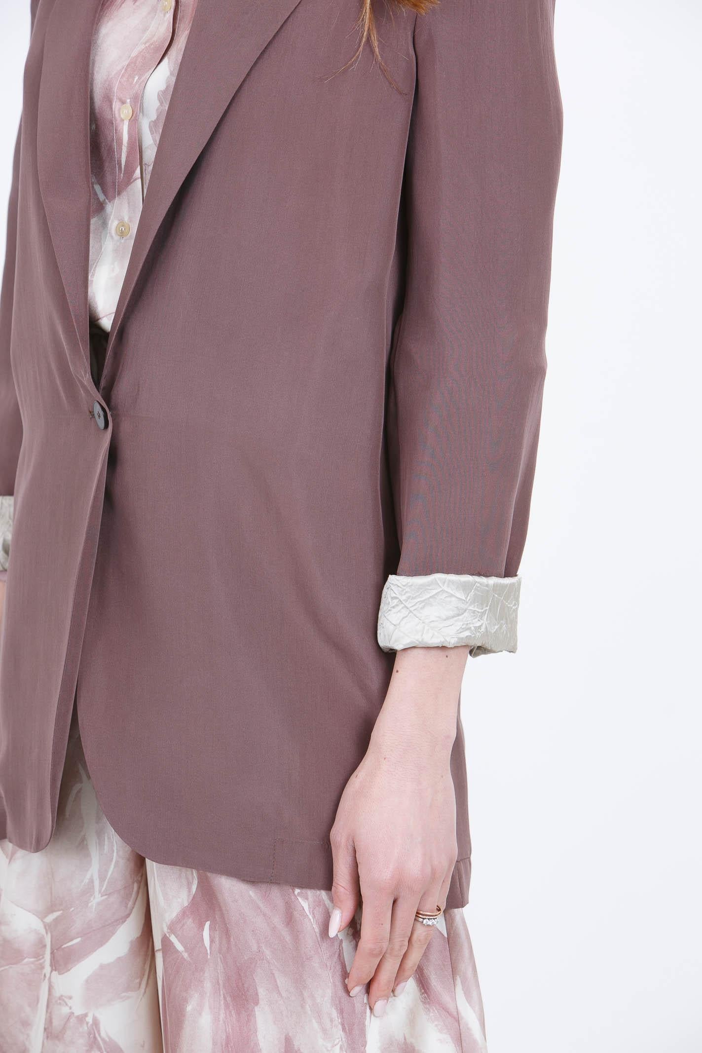 ALYSI Blazer monopetto habotay Blazer Mosto 116808-P6003 MOSTO 