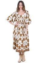 STELLA FOREST  Abiti Marrone LOTUS-E26RO043 MARRON 