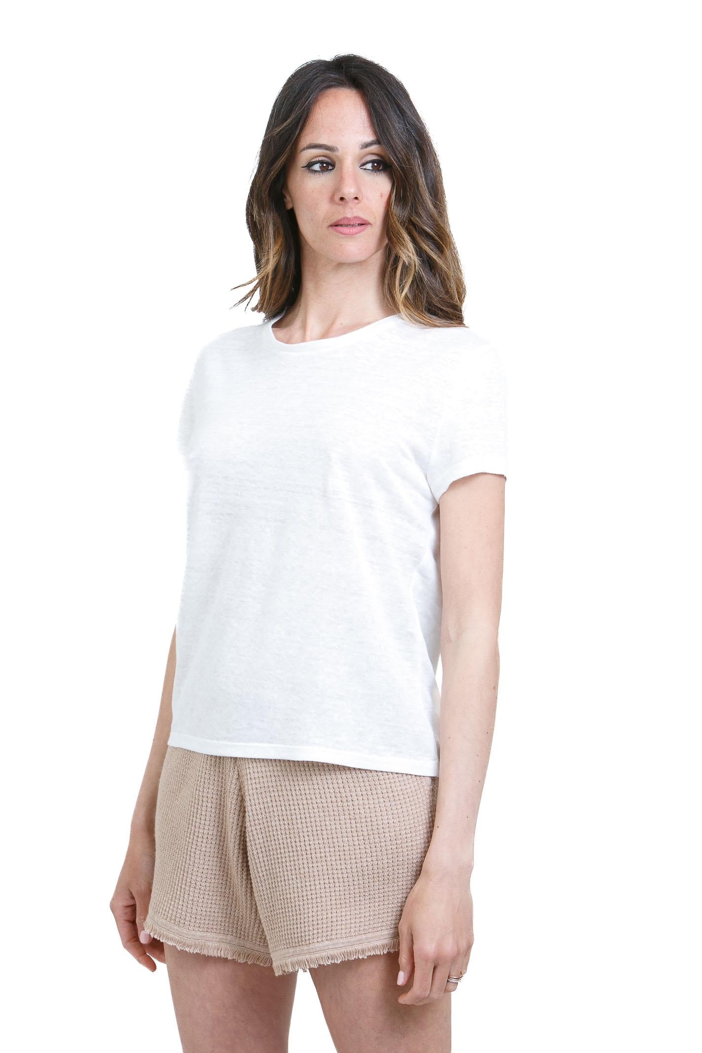 NOT SHY  T- Shirt Blanc LEANE-NF8F000LIP000 BLANC 