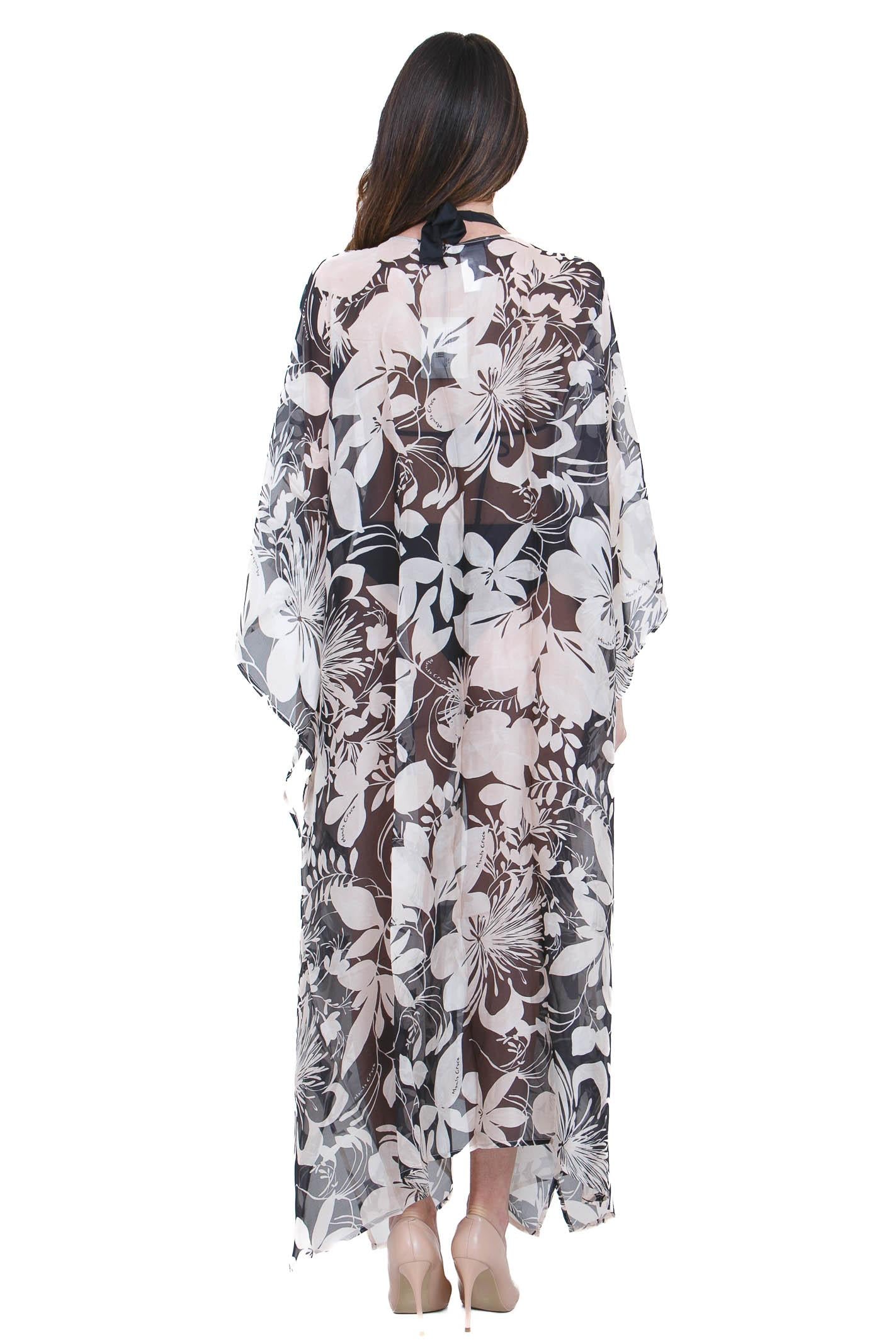 MANILA GRACE  Kaftano Off white C723SS MA043 