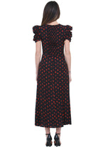 MAR DE MARGARITAS  Abiti Rose nero KRISTEL-01537-PTTS0053 NE134 