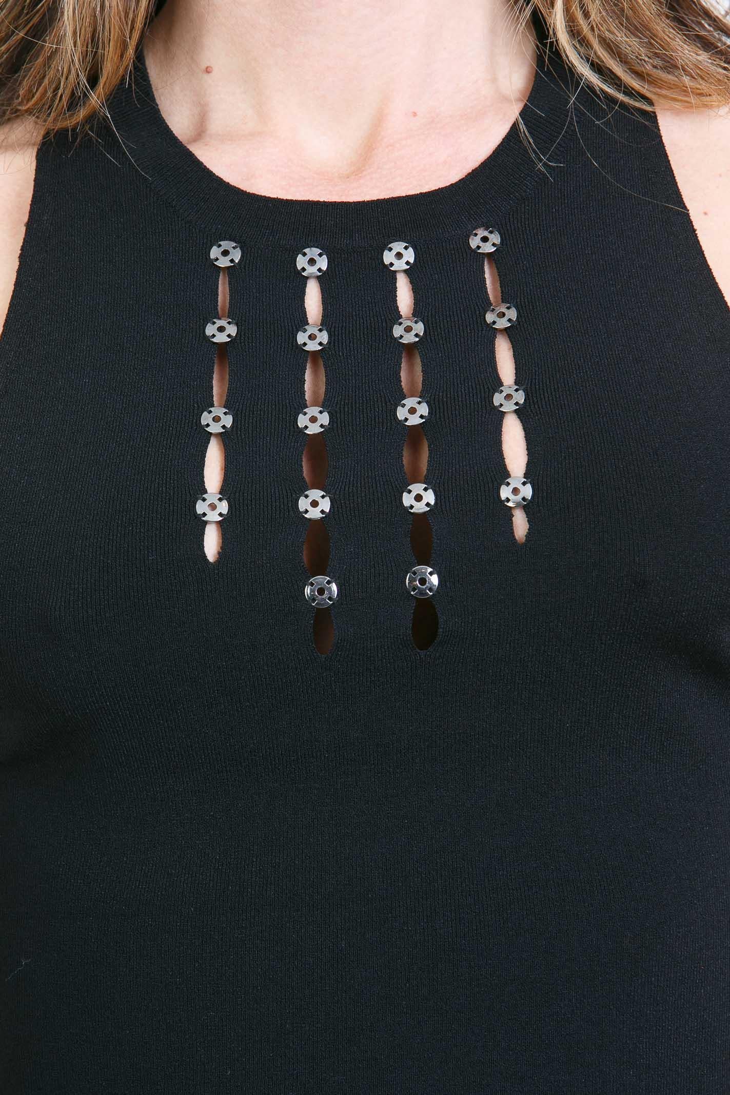 KAOS  Canotte Nero SP1NT046 0001 