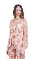 SEMICOUTURE Rocio blusa stampa fiore Bluse St fiore ROCIO-Y6SS04 FLW58 