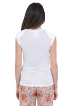 SEMICOUTURE Marisol t-shirt giromaniche T- Shirt Bianco MARISOL-Y6SJ52 A01-0 