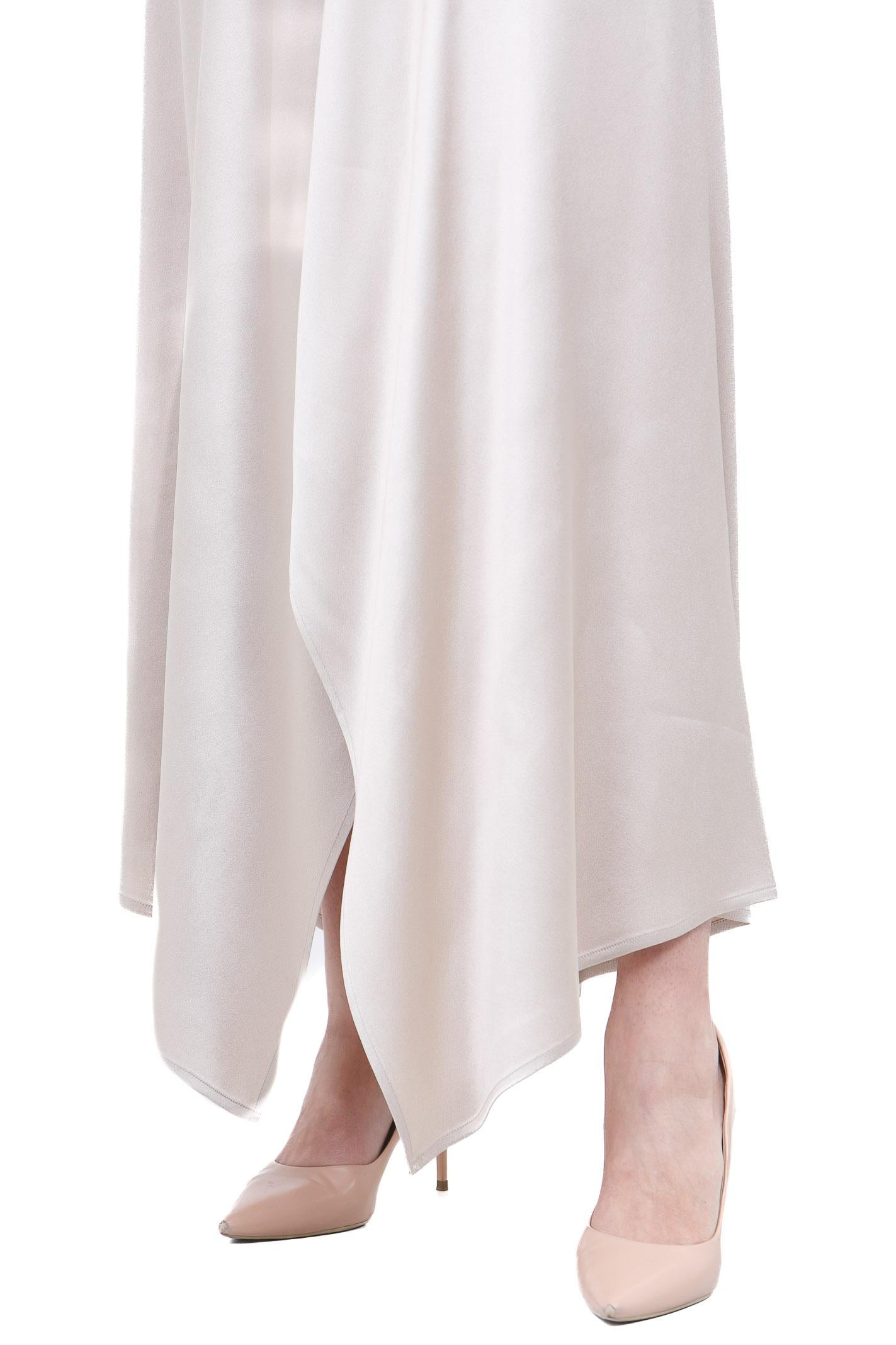ALYSI Gonna asimmetrica in satin Gonne Petalo 116023-P6221 PTL 