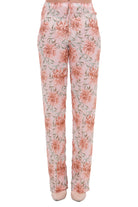 SEMICOUTURE Natalia pantalone stampa fiore Pantaloni Fiore/terra NATALIA-Y6SS38 FLW58 