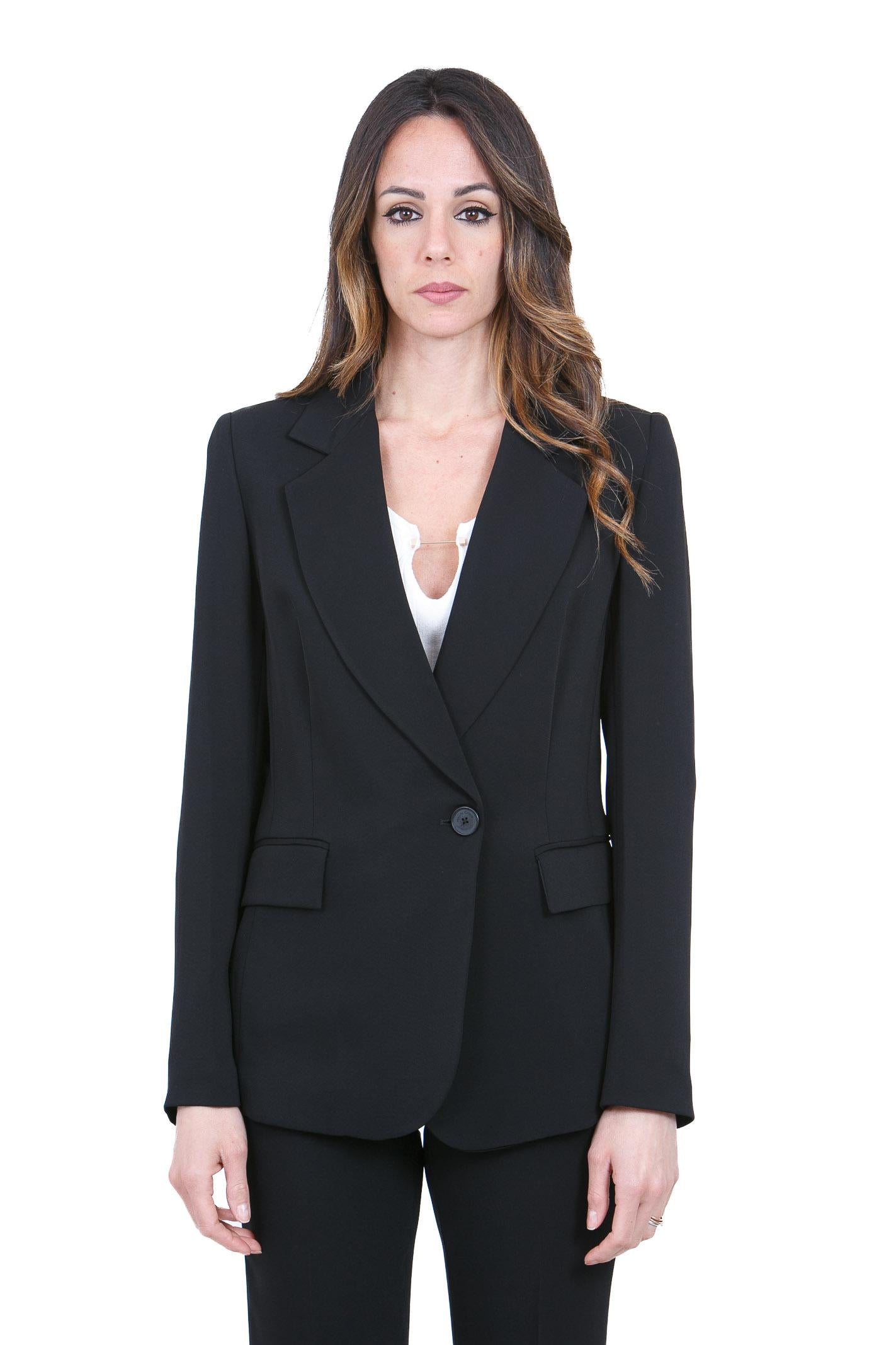 MANILA GRACE  Blazer Nero G160VU MA001 