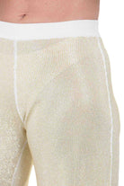CIRCUS HOTEL  Pantaloni Crema al limone H6SP12 A47-0 