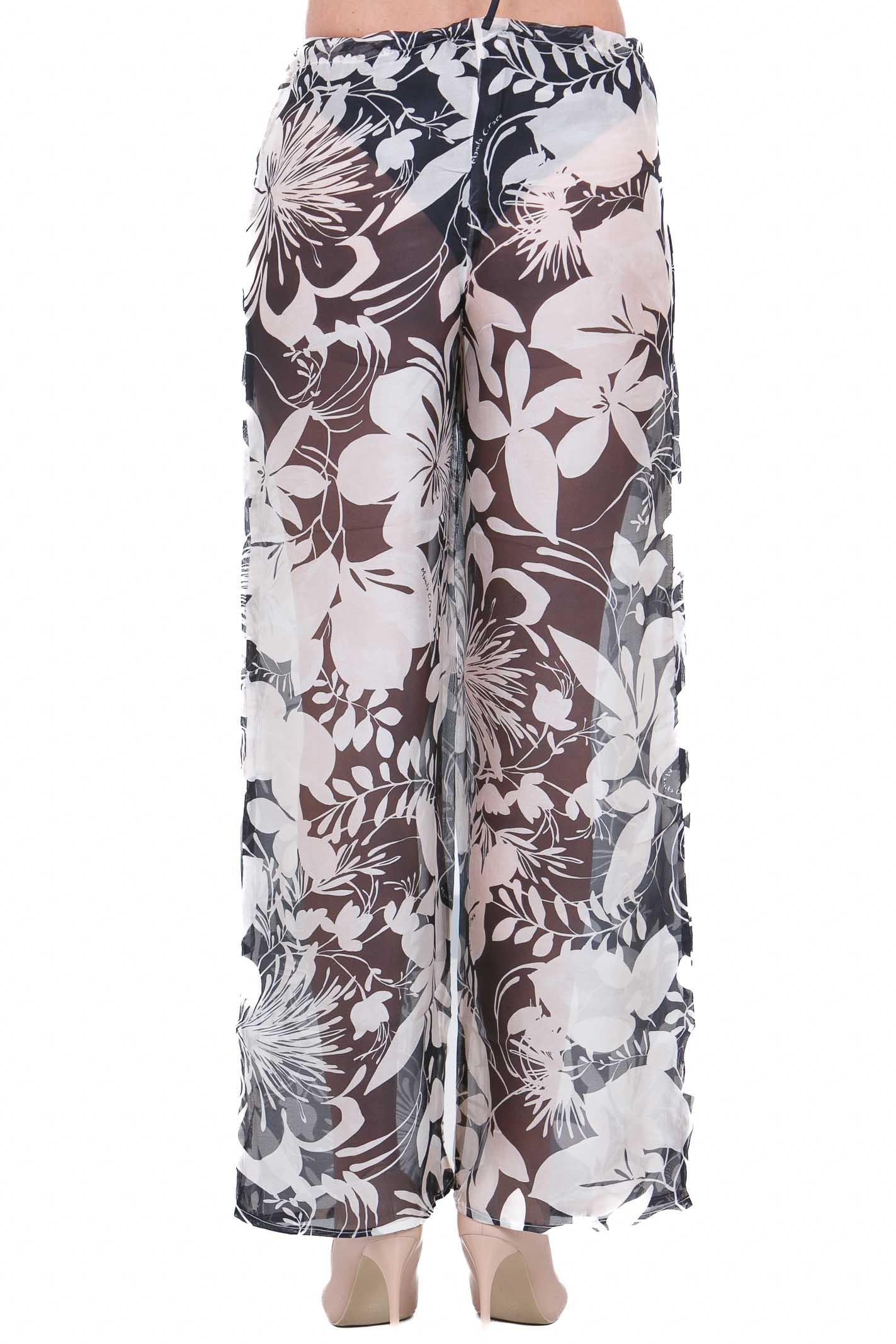 MANILA GRACE  Pantaloni Off white P725SS MA043 