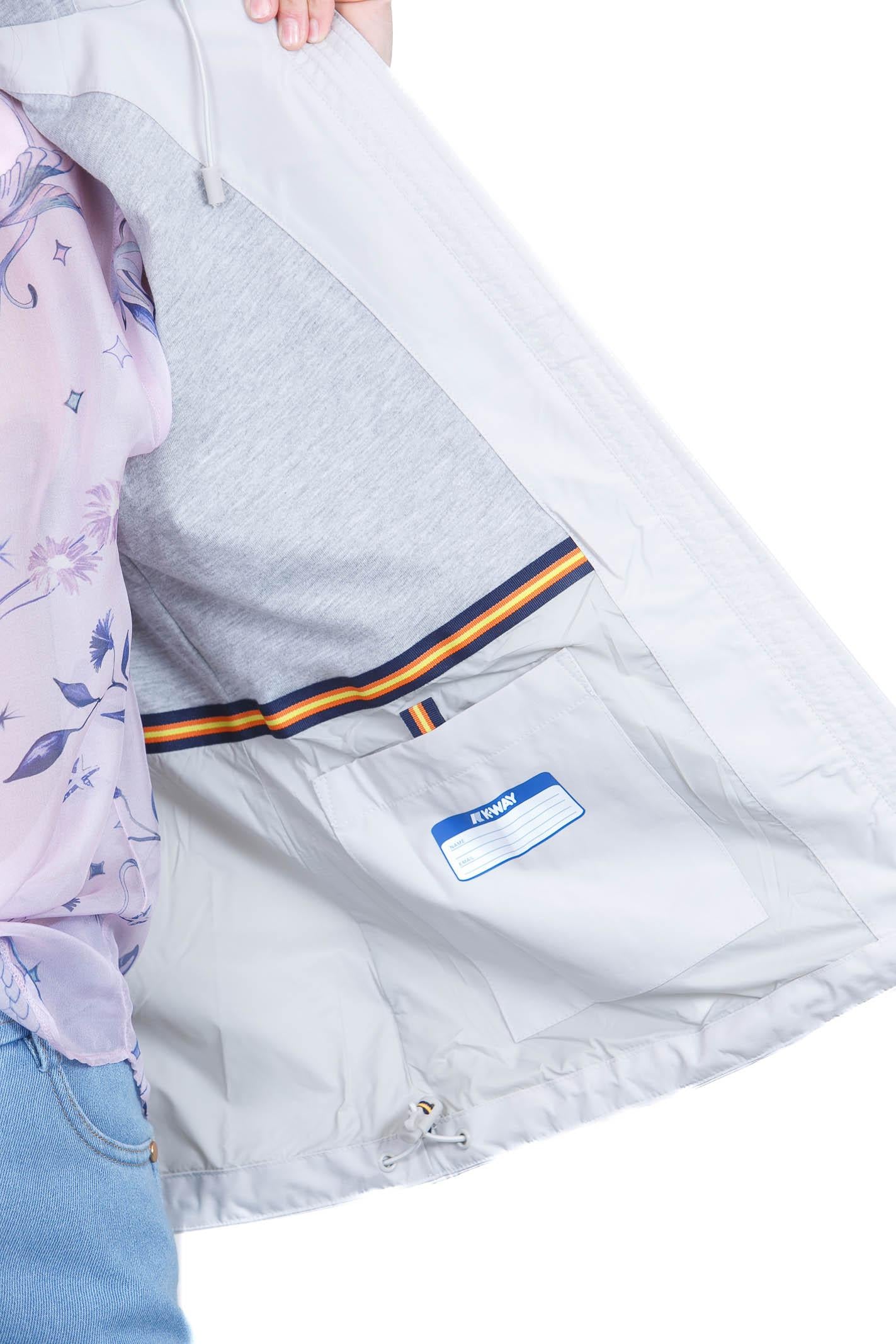 K-WAY Marguerite stretch poly jersey Giubbotti Beige lt MARGUERITE-K8138PW 634 