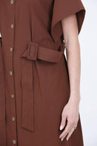 PINKO  Abiti Marrone terra ALESHA-106309-A2ER L78 