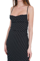 MAR DE MARGARITAS  Abiti Petit pois nero KELLY-01528-PTTS0053 NE135 