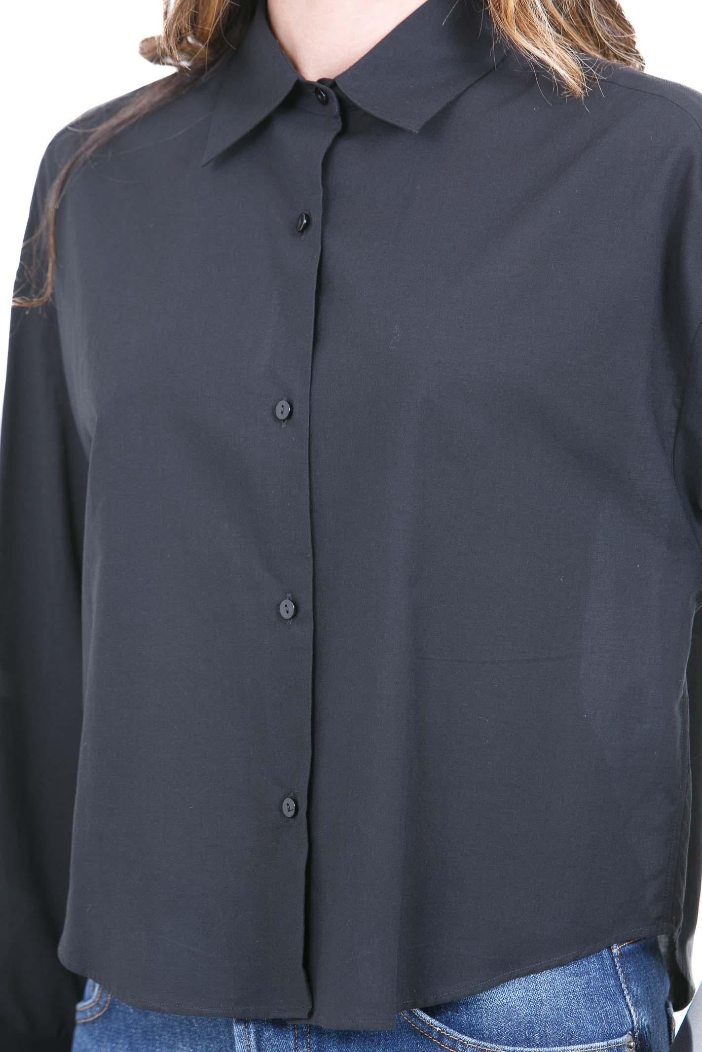 XACUS  Camicie Nero HEATHER-2166/25110 998 