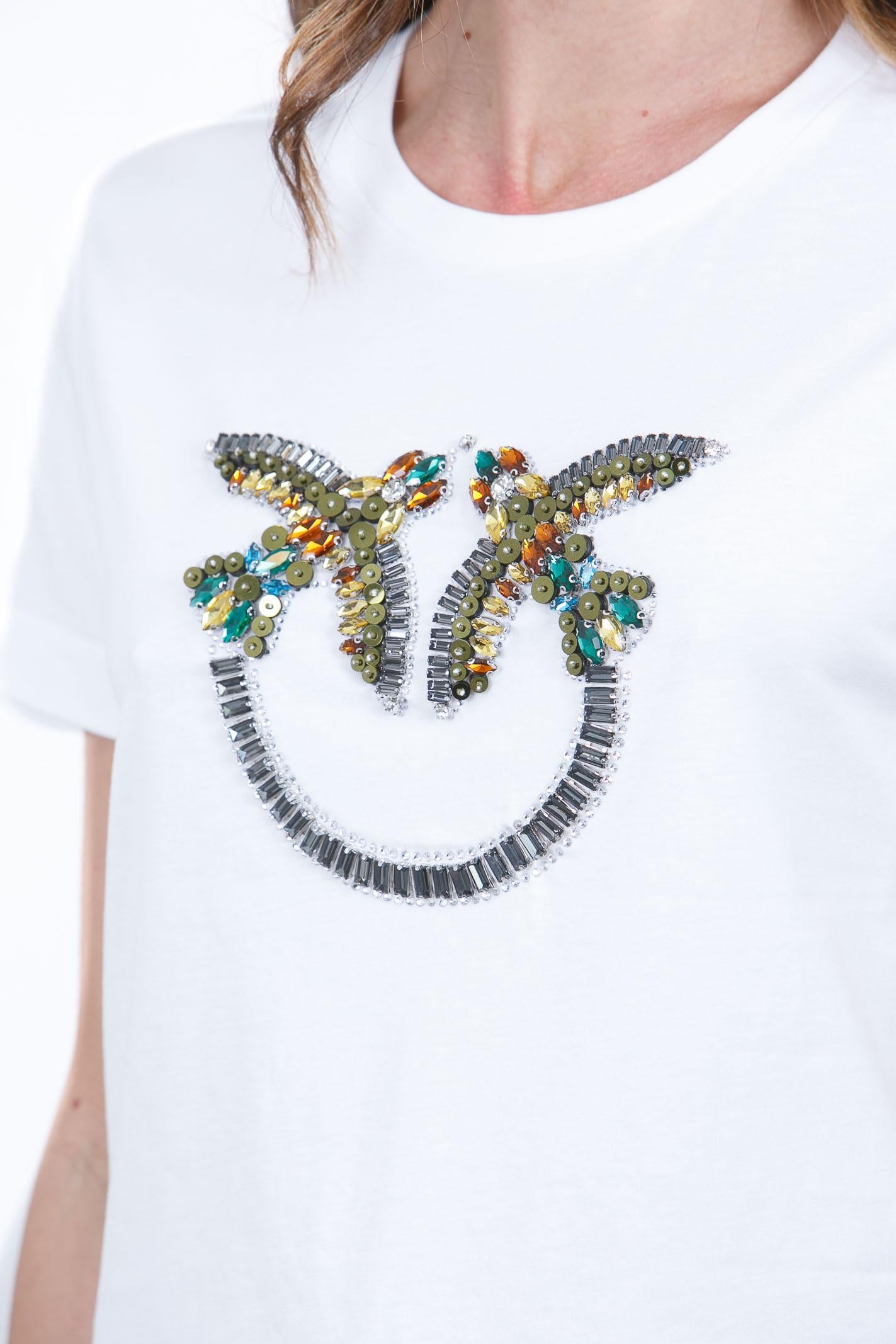 PINKO  T- Shirt Biancaneve QUENTIN-100535-A33F Z05 