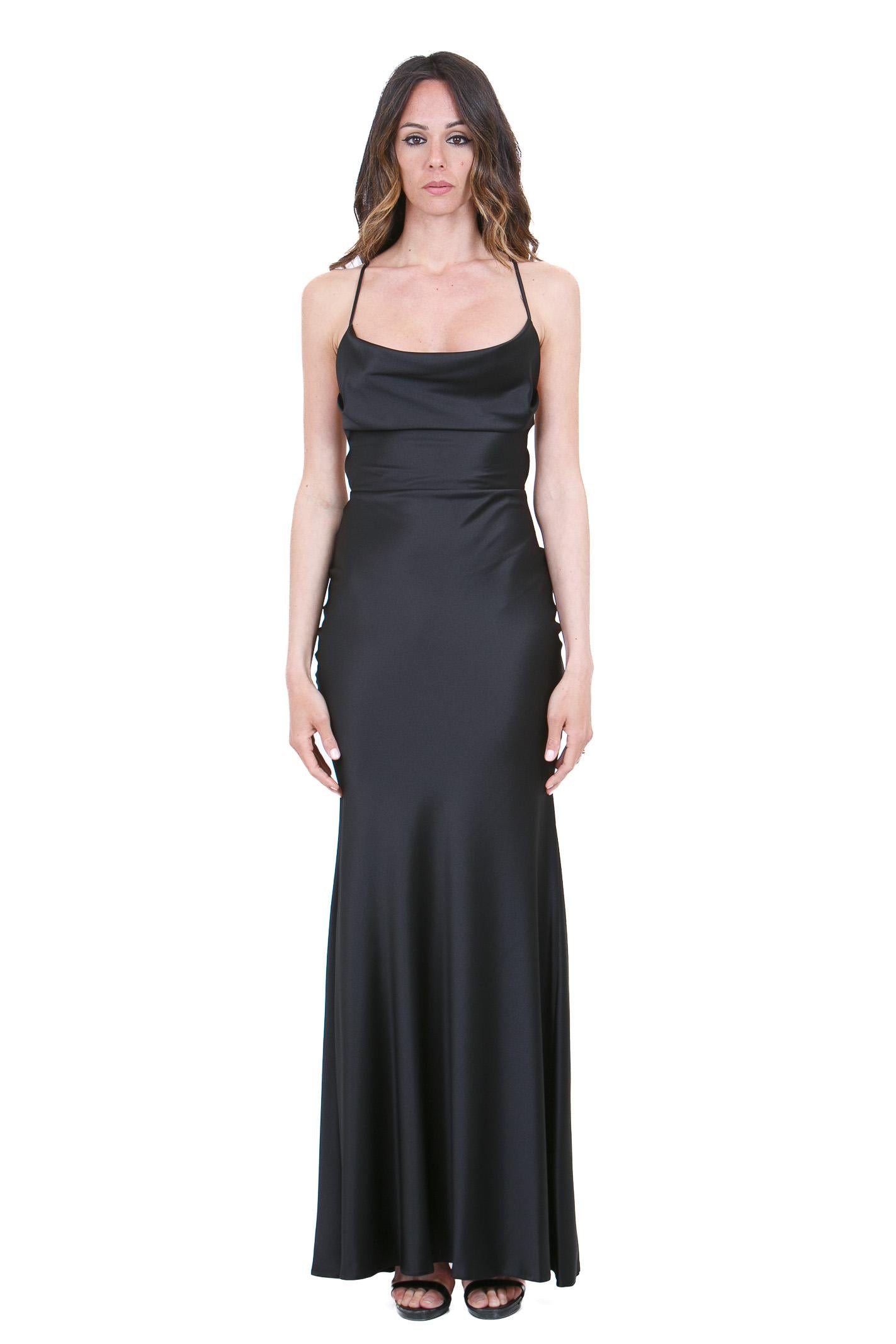 ACTUALEE  Abiti Black AB4126-16196 BLK 