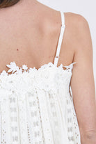 FEEKA Aby blusa con bretelline sottili<BR/> Bluse White ABY-6CHE0136 01013 