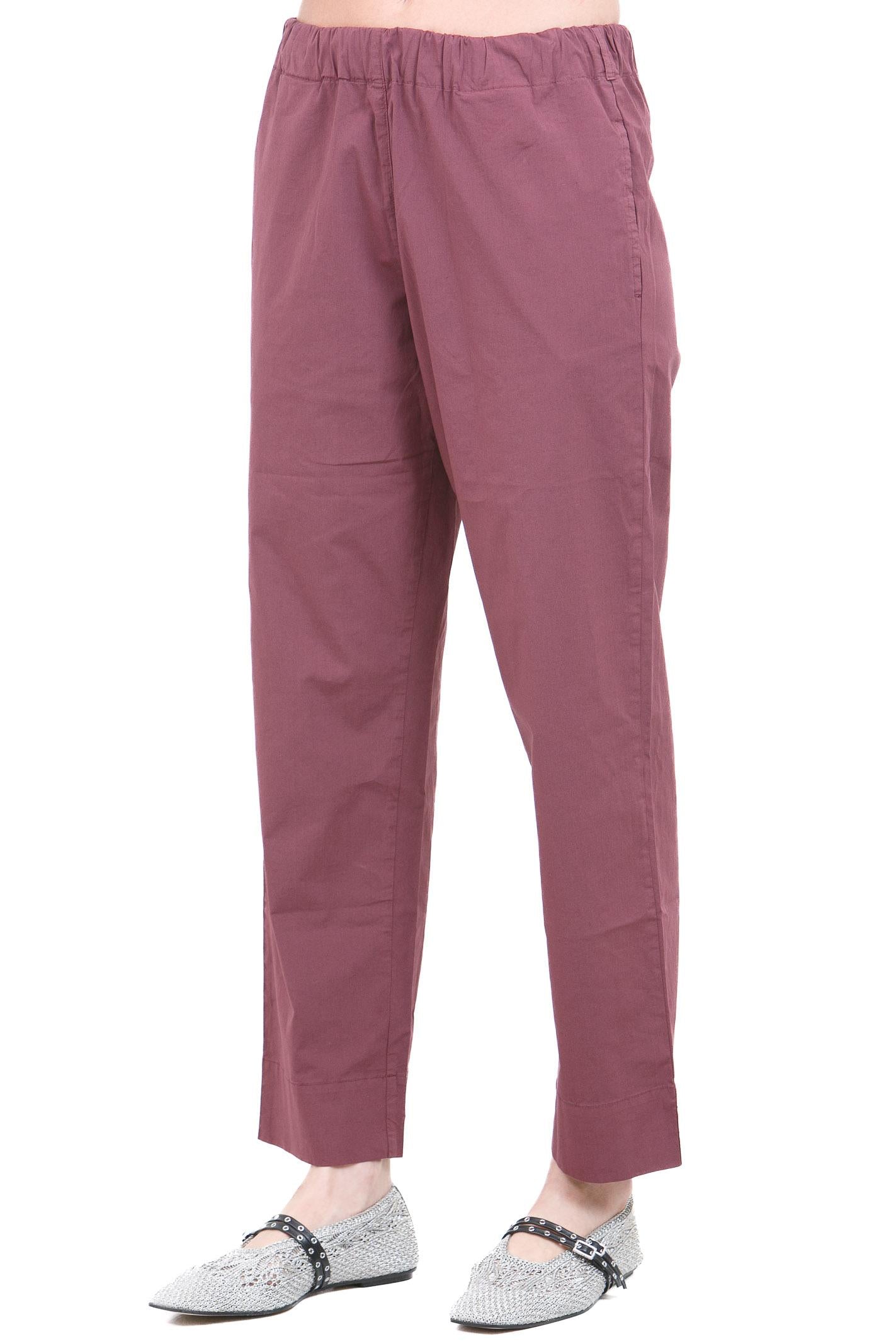 MADAME VENICE  Pantaloni Bordeaux PETUNIA BORDEAUX 