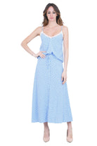 DES PETIT HAUTS  Gonne Dots ciel ELIZETTA-1E260409 IM282 